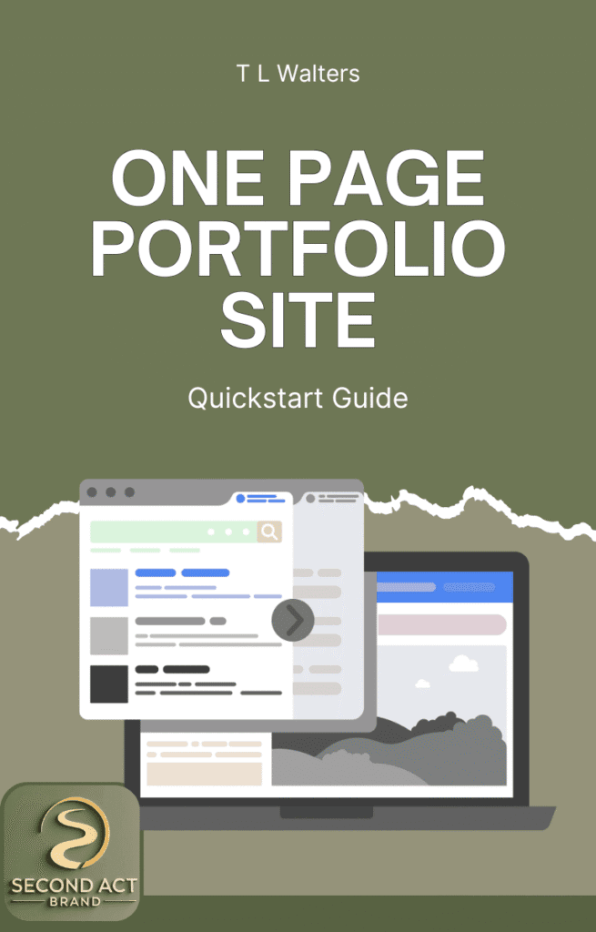 One Page Portfolio Site Quickstart Guide