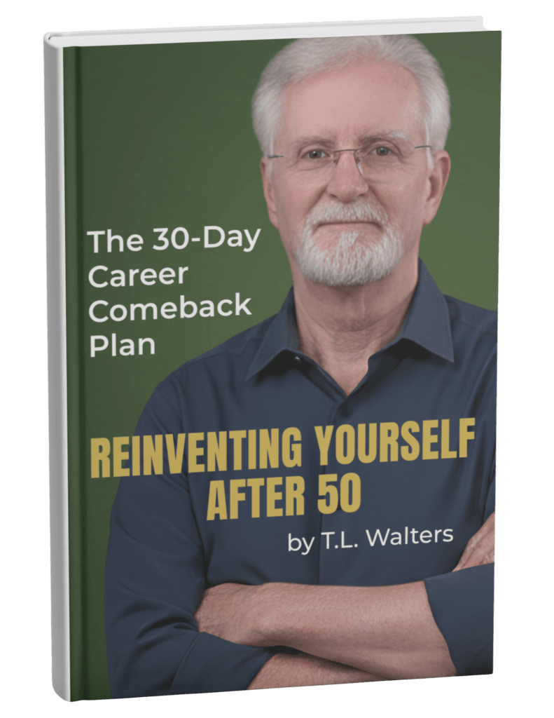 Reinventing Yourself After 50 - The 30-Day Career Comeback Plan Ebook Cover